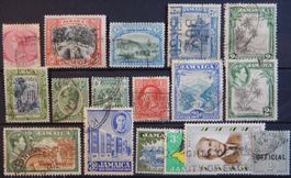 Jamaica Jamaika British Lot mit alten Werten III