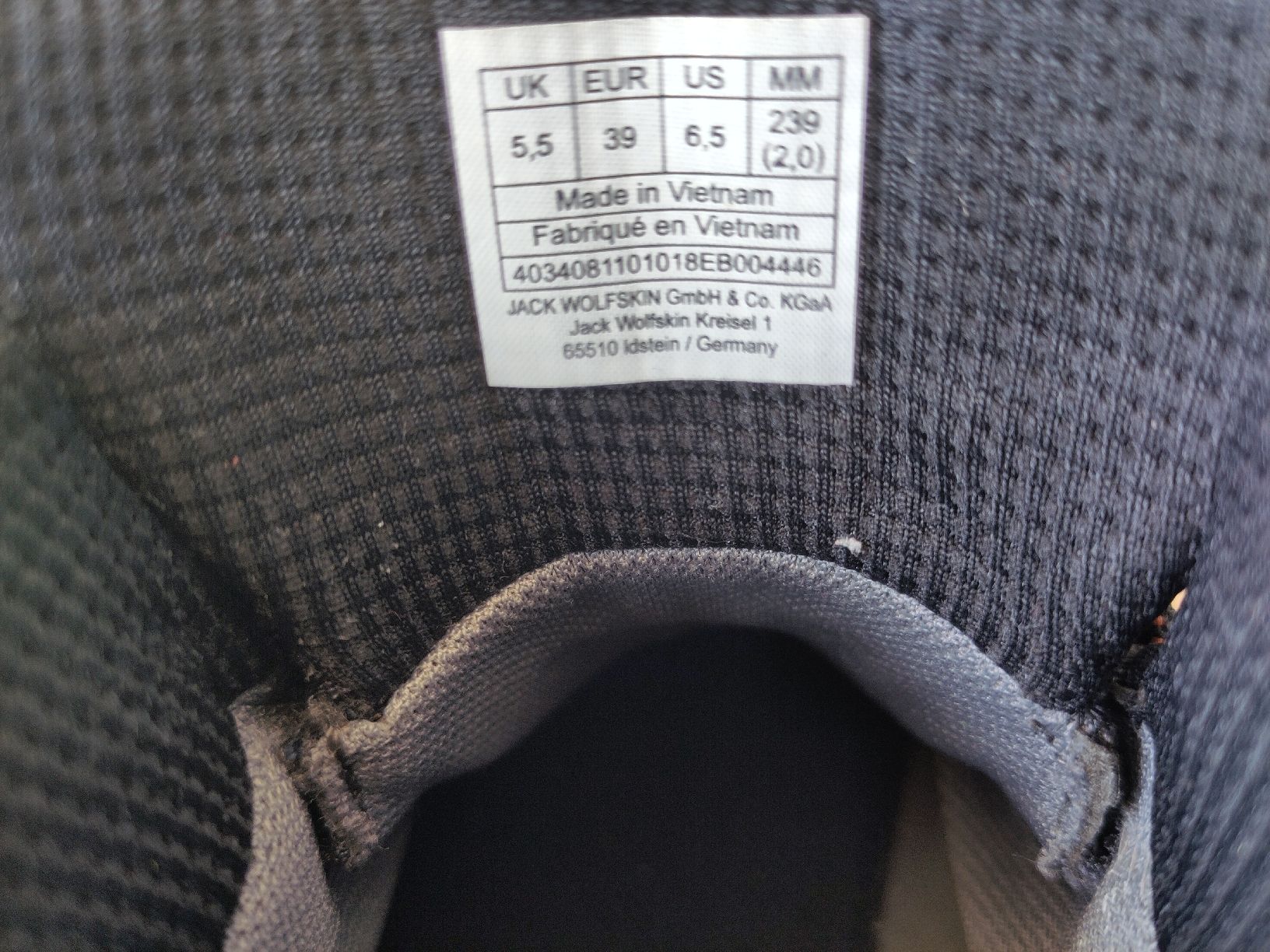 Jack Wolfskin Scarpe da uomo: Jack Wolfskin Hiking Boots, EU 39, Used – Usato da Riehen venduto da 2243 5