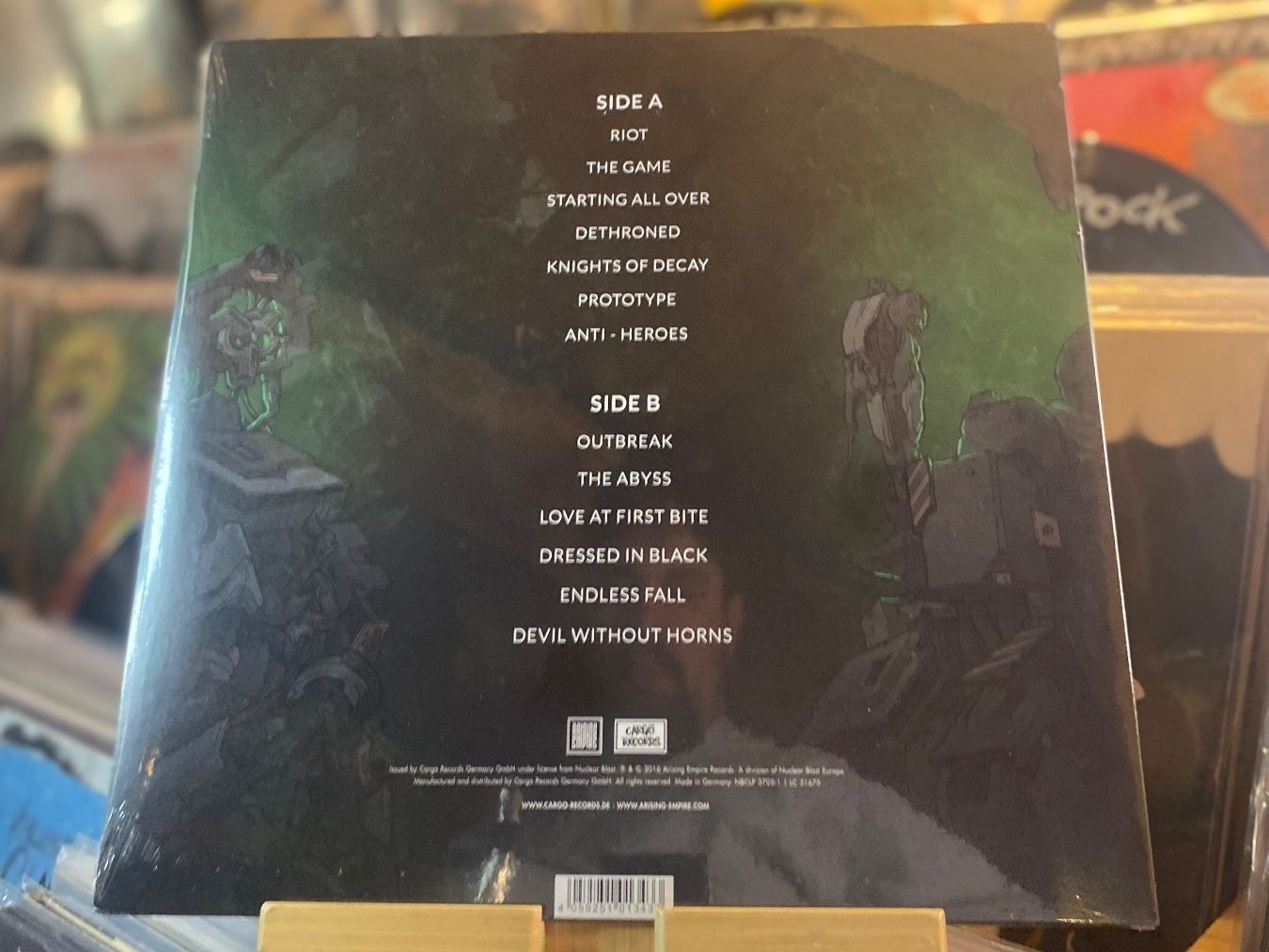 Dischi in vinile: TO THE RATS AND WOLVES - DETHRONED...OG EU 2016 SEALED – Usato da Gals venduto da Diskopatshop 1