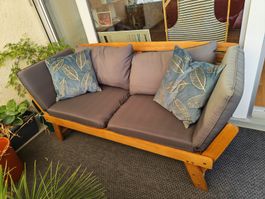 Bequemes kleines Aussen / Balkon Sofa Contini
