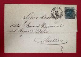 BRIEF ITALIENISCHE KÖNIGSREICH 1878