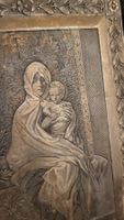 Metallbild MUTTER MIT KIND