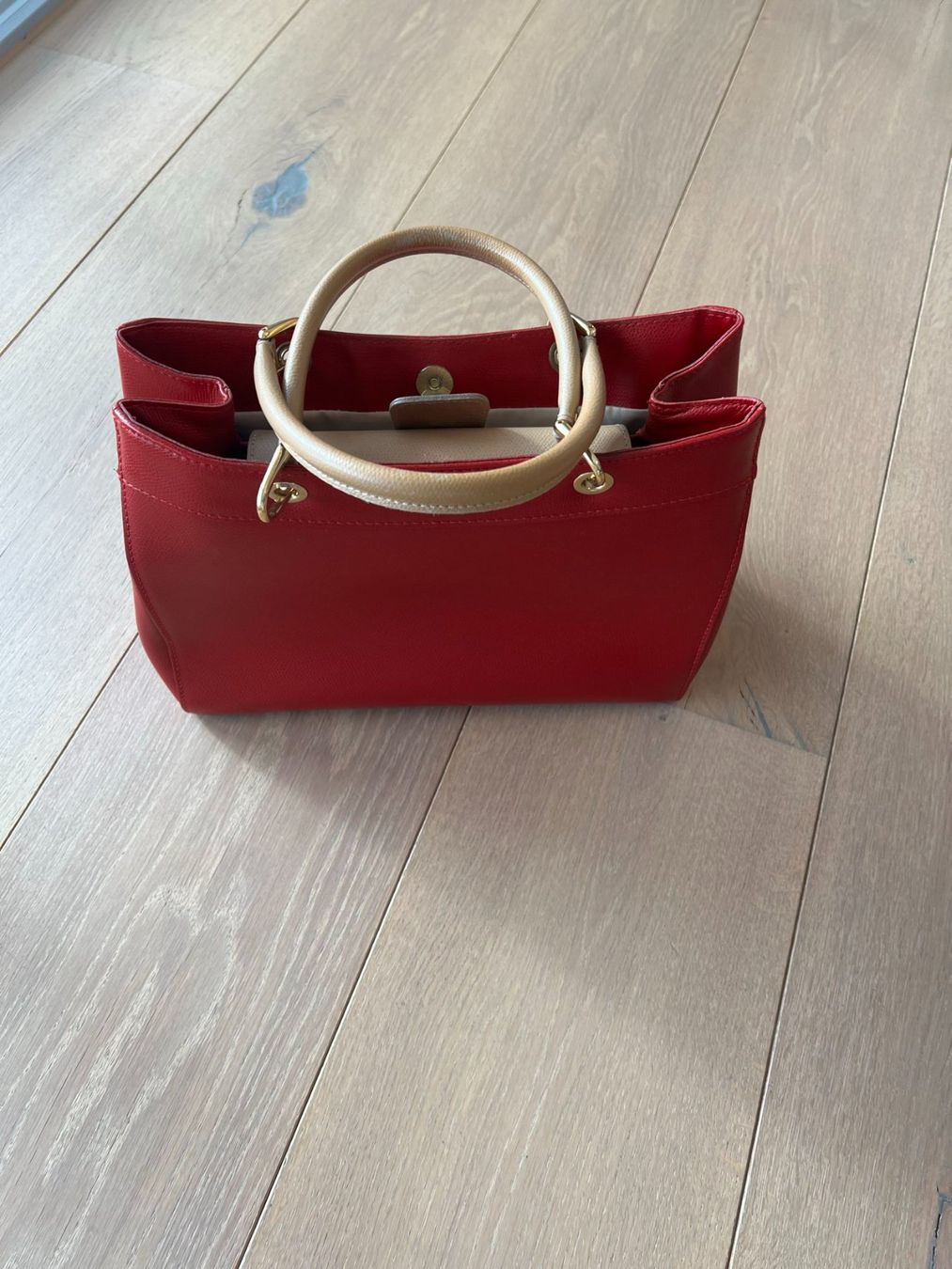 Borse da donna: Rote Tasche Leder, Made in Italy – Usato da Wettingen venduto da skilpadde