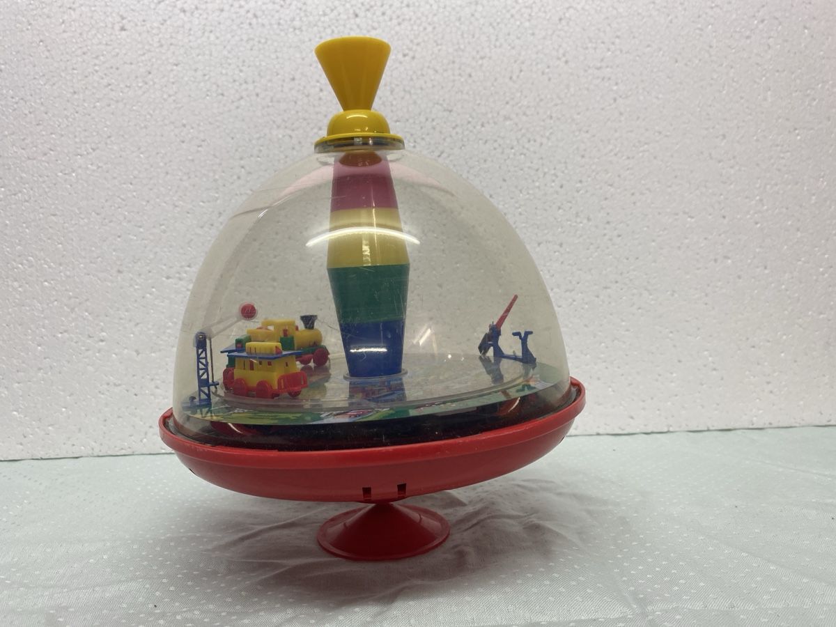 Spielzeuge: Nostalgische Kreisel mit Eisenbahn - ein Muss für Kinder – Gebraucht aus sursee von trilli-tralli 1