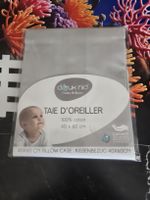Taie d'oreiller bébé Doux Nid 100% coton 40x60 cm