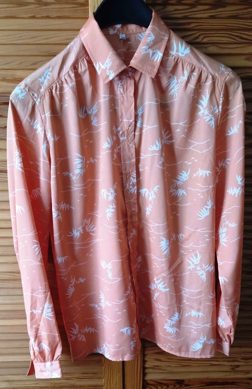 Camicette: Bluse aus 100% Polyester - Grösse 38 - – Nuovo (secondo la descrizione) da Zürich venduto da -italo- 3
