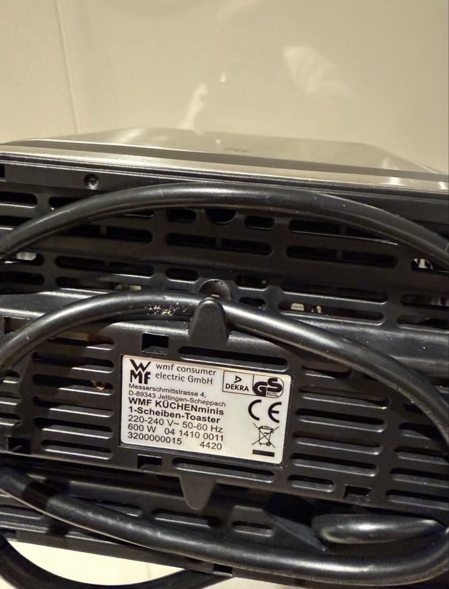WMF Elettrodomestici da cucina: WMF KÜCHENminis 1-Scheiben-Toaster – Usato da Hombrechtikon venduto da gurgennn 6