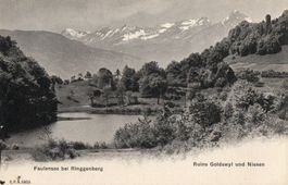 Faulensee bei Ringgenberg - Ruine Goldswyl