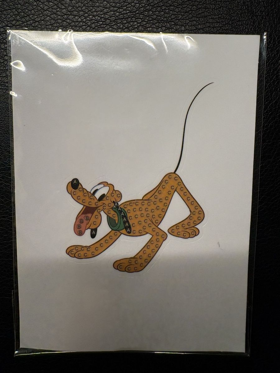 Disney Carte collezionabili: Disney 100 Crystal Art Sticker - Pluto – Nuovo e nell'imballaggio originale da Volketswil venduto da Alexa_Rahel