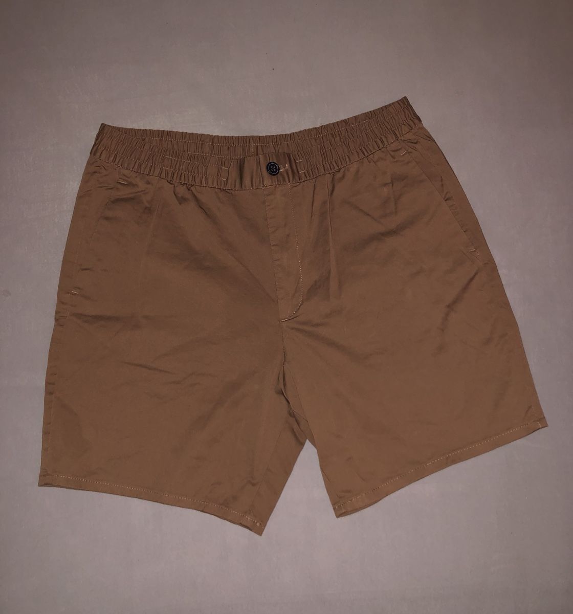 Pantaloni: Herren Shorts, Khaki Braun, Gr. M – Nuovo (secondo la descrizione) da Walchwil venduto da BackstageBruder
