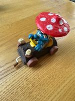 Original Schleich Schlumpf - Schlumpf im Baumstammauto
