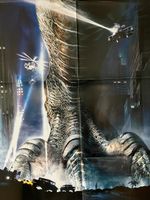 Godzilla Kinoplakat 1998 Kultfilm Monster Rarität