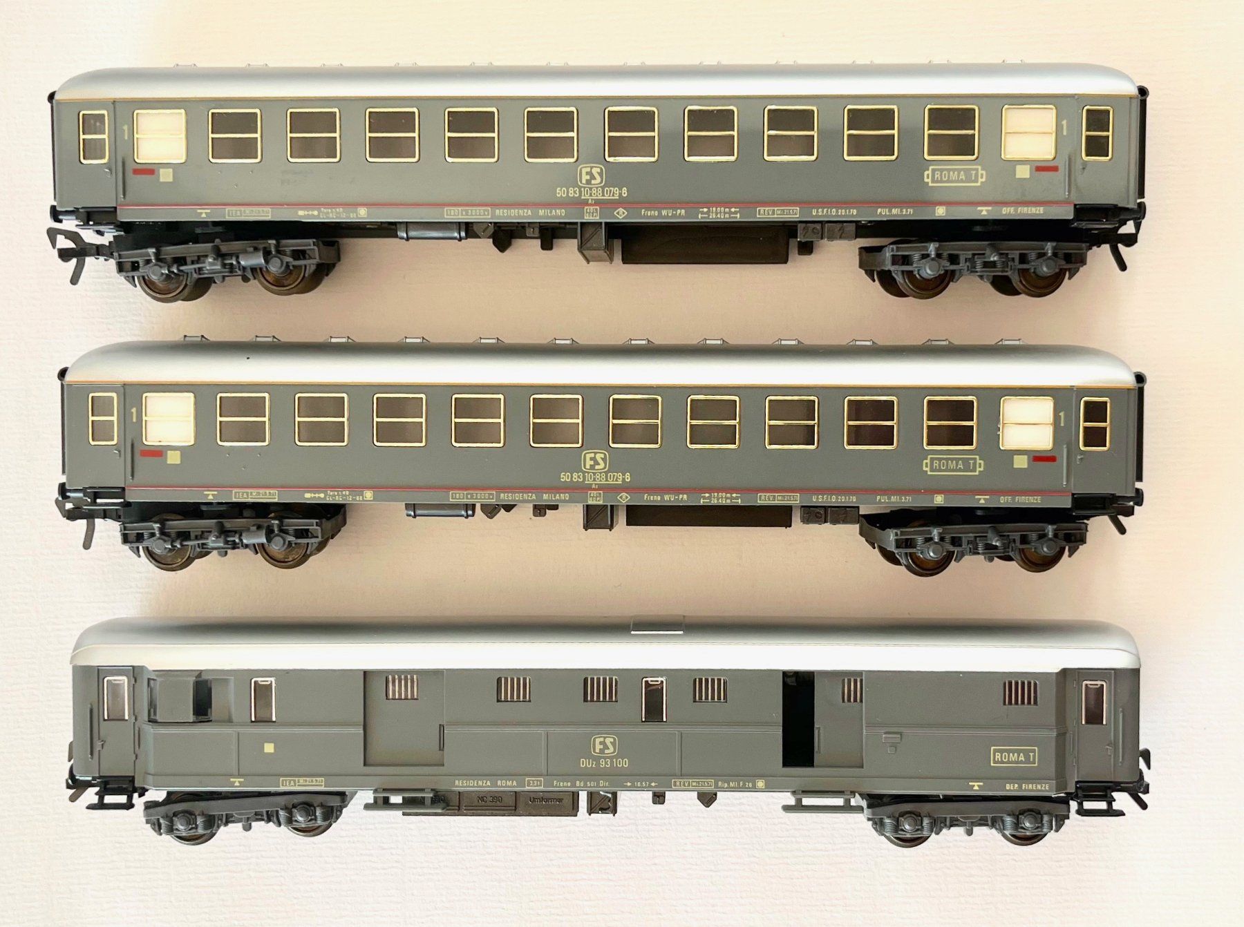 Märklin Trains électriques: Märklin FS  3035 und Fleischmann FS Wagen – Neuf (Voir description) à Bleiken par hbw45 7