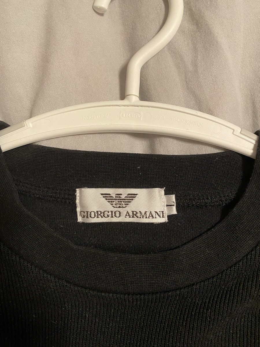 Armani Maglioni & Felpe: Giorgio Armani Pullover, Schwarz, Grösse L – Usato da Freienstein venduto da Ale_47_2 1