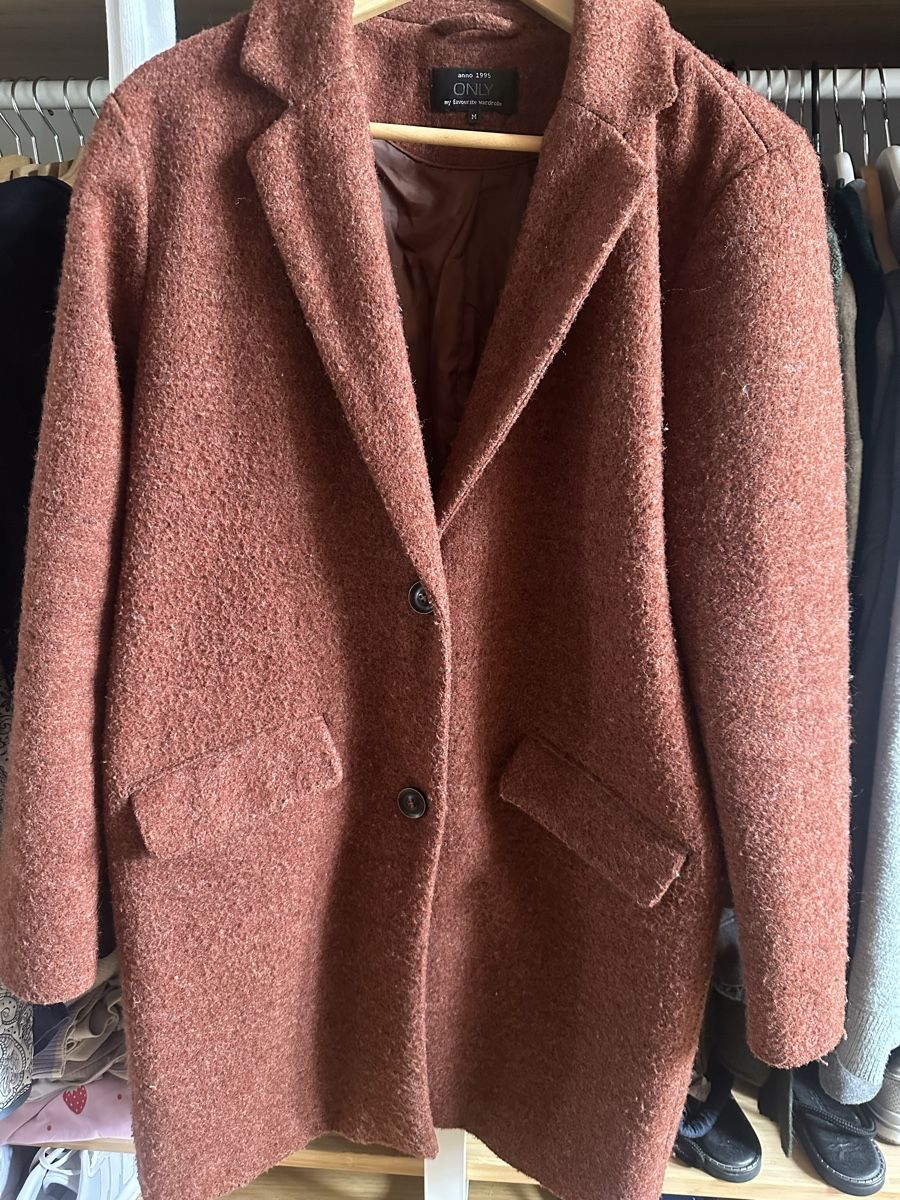 Only Giacche: Jacke Only Gr. M, Orange Braun – Usato da Münsingen venduto da Secondhand89