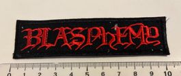 BLASPHEMY -  Patch Aufnäher Death Metal Black Metal