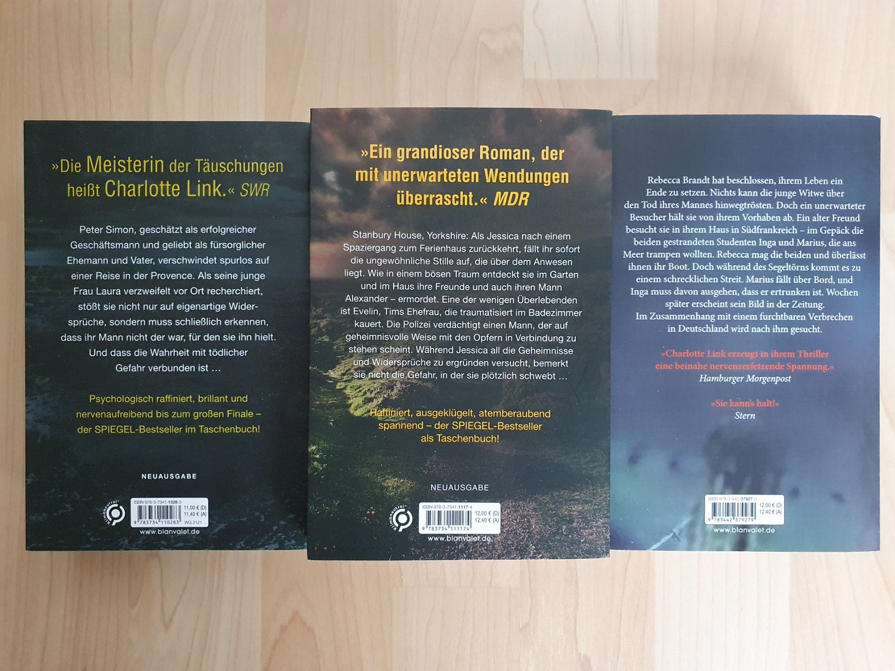 Bücher: 3x Charlotte Link Krimi Thriller – Neu (gemäss Beschreibung) aus Ernetschwil von Cob1998 1