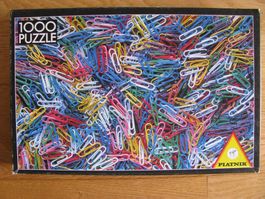 Piatnik - Puzzle 1000 Teile - Büroklammern - komplett