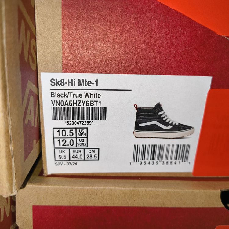 Vans Scarpe da uomo: Vans Sk8-Hi Mte-1. Grösse US 10.5 EURO 44 – Nuovo e nell'imballaggio originale da Uitikon Waldegg venduto da PJLS1 8