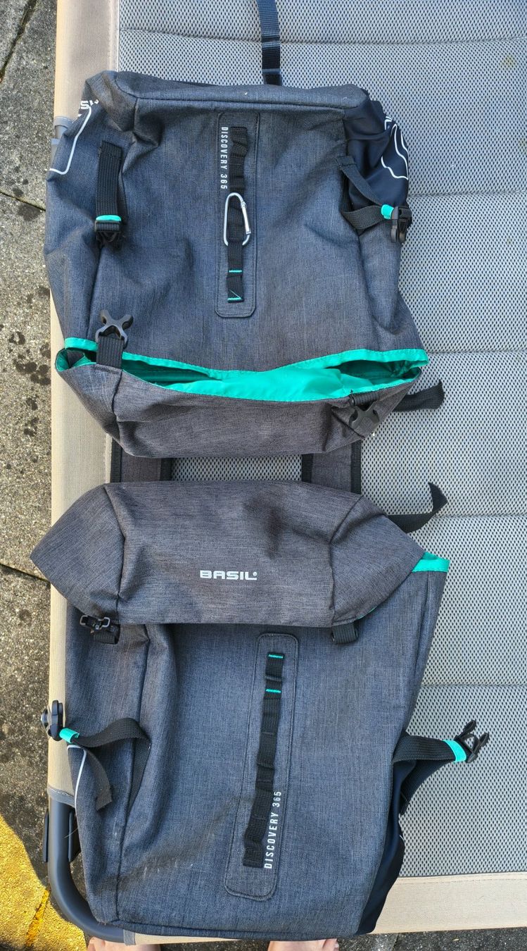 Borse: Basil Discovery 365D Doppel Gepäckträgertasche 18L + Gratis – Usato da Root venduto da Marlowe85 2