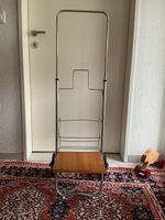 Einkaufswagen Metall Holz  