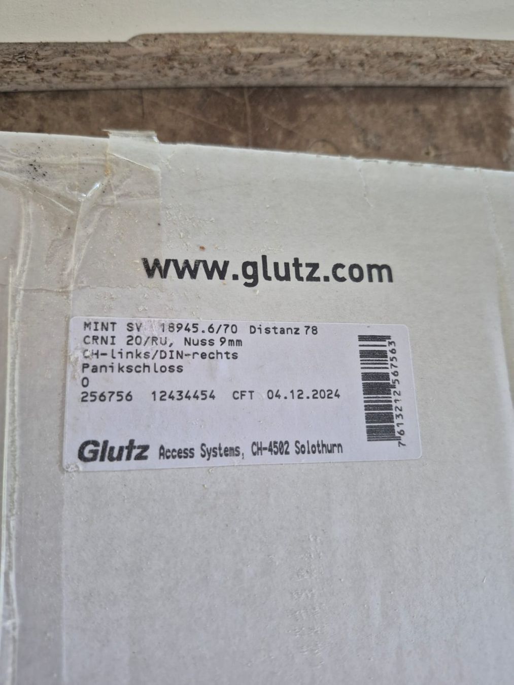 Lucchetti: Glutz Sicherheitsschloss, Mint 18945 SV – Nuovo (secondo la descrizione) da Flumserberg Bergh venduto da tamaramullis