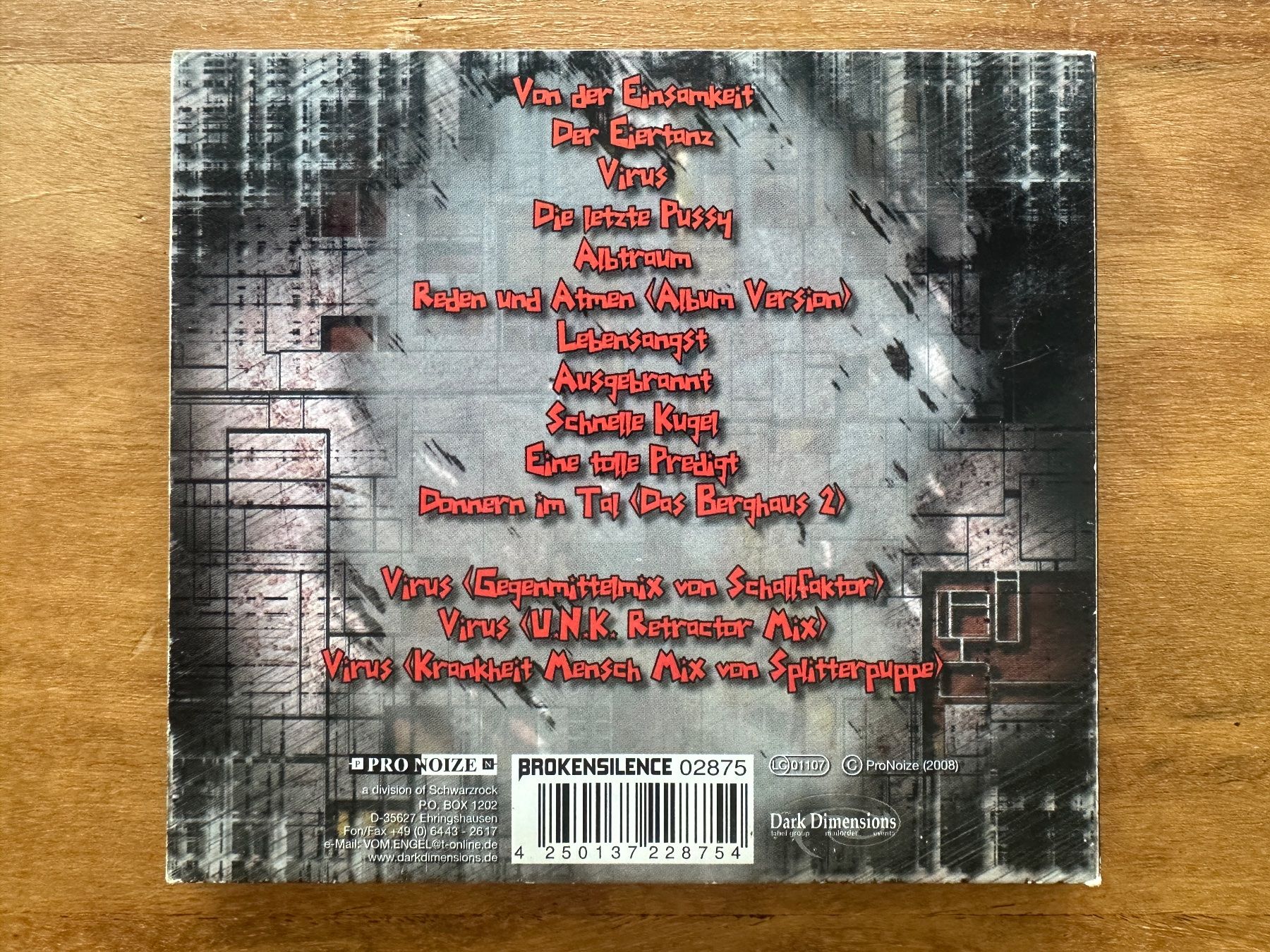 CDs: SHNARPH! "[laut] Los!" (CD Rhythmic Noise, EBM, Electro) – Gebraucht aus Horgen von flyingpenguin2000 2