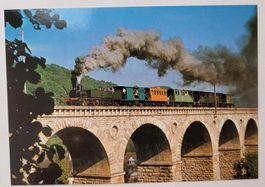 DAMPFZUG BEI RÜMLINGEN / TRAIN À VAPEUR PRÈS DE RÜMLINGEN