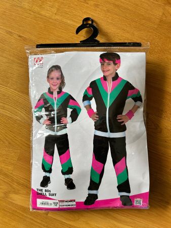 80er Jahre Trainer / Trainigsanzug Kinder 80er Party / 140