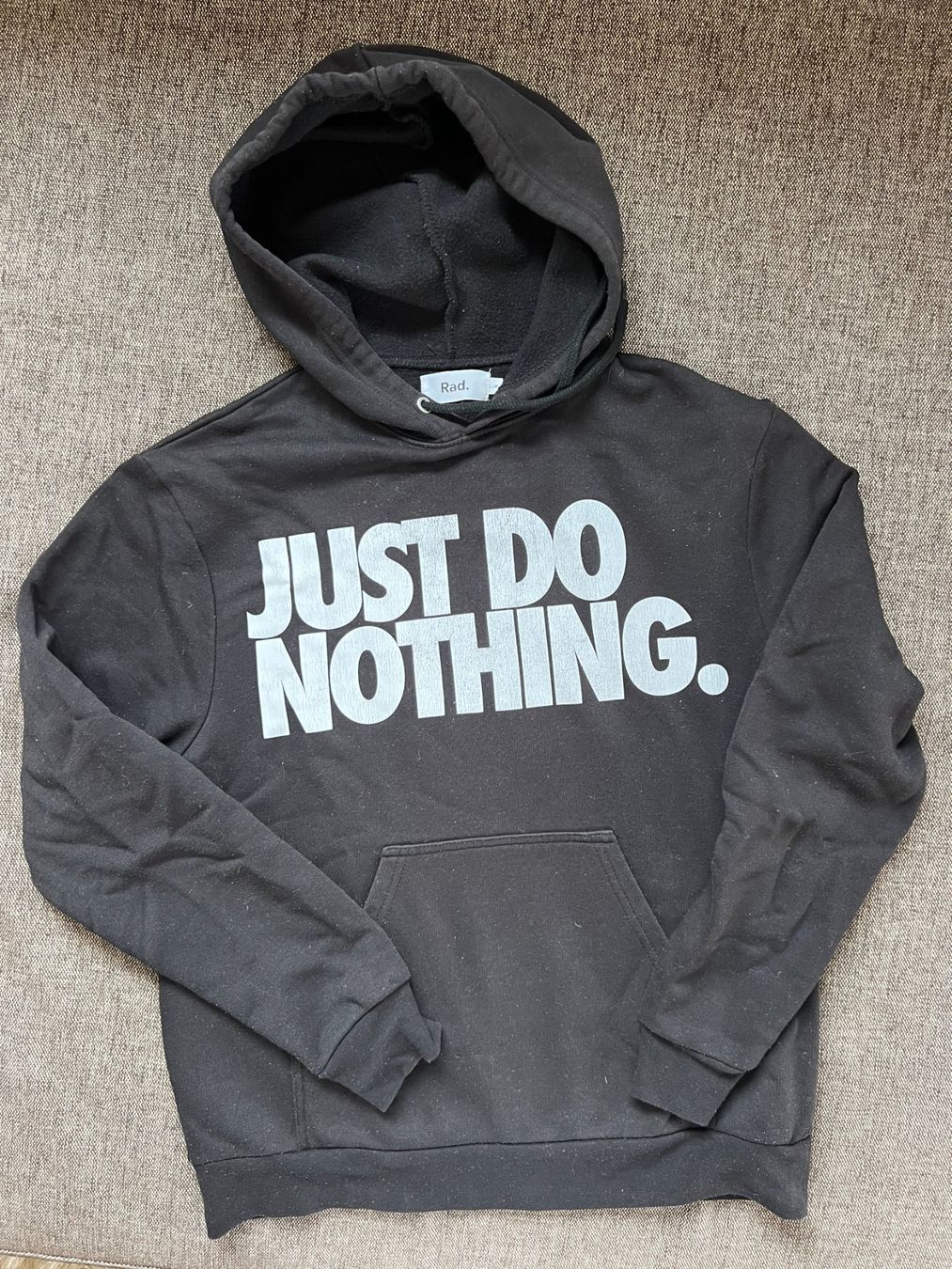Maglioni & Felpe: Rad. Hoodie, Kapuzenpullover, Gr. S, Schwarz Just Do Nothing – Usato da Rüschlikon venduto da 21moje