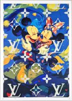 Death NYC Ed Pop Art Druck " Vuitton Minnie & Mickey Mouse