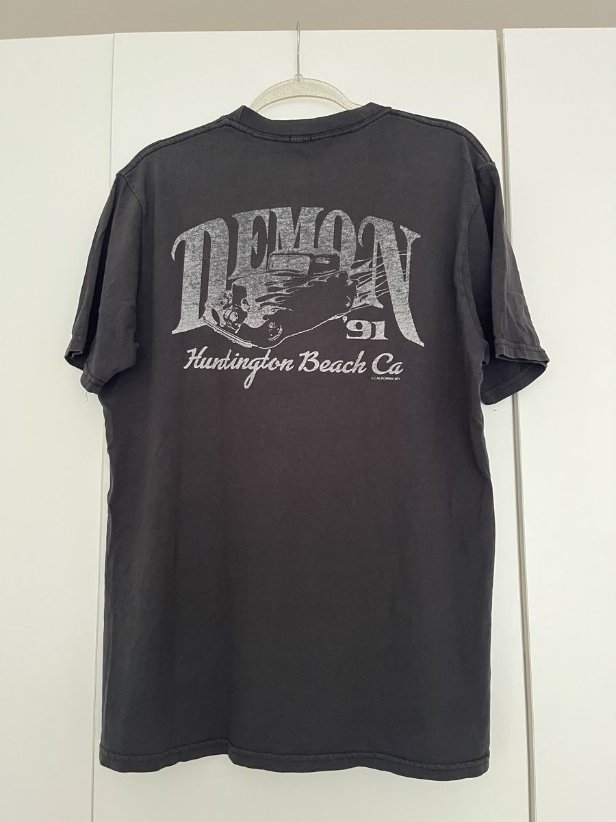 Brandy Melville T-shirt: T-Shitt Oversized Schwarz OneSize – Usato da Oberrieden venduto da sha_kzs8 1