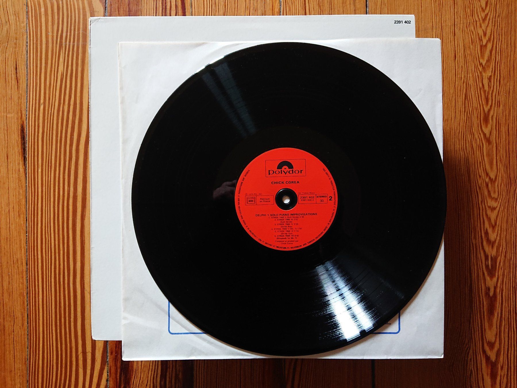 Schallplatten: CHICK COREA - Delphi 1 Solo Piano Improvisations (LP, 1979) – Gebraucht aus Genève von othhei 3