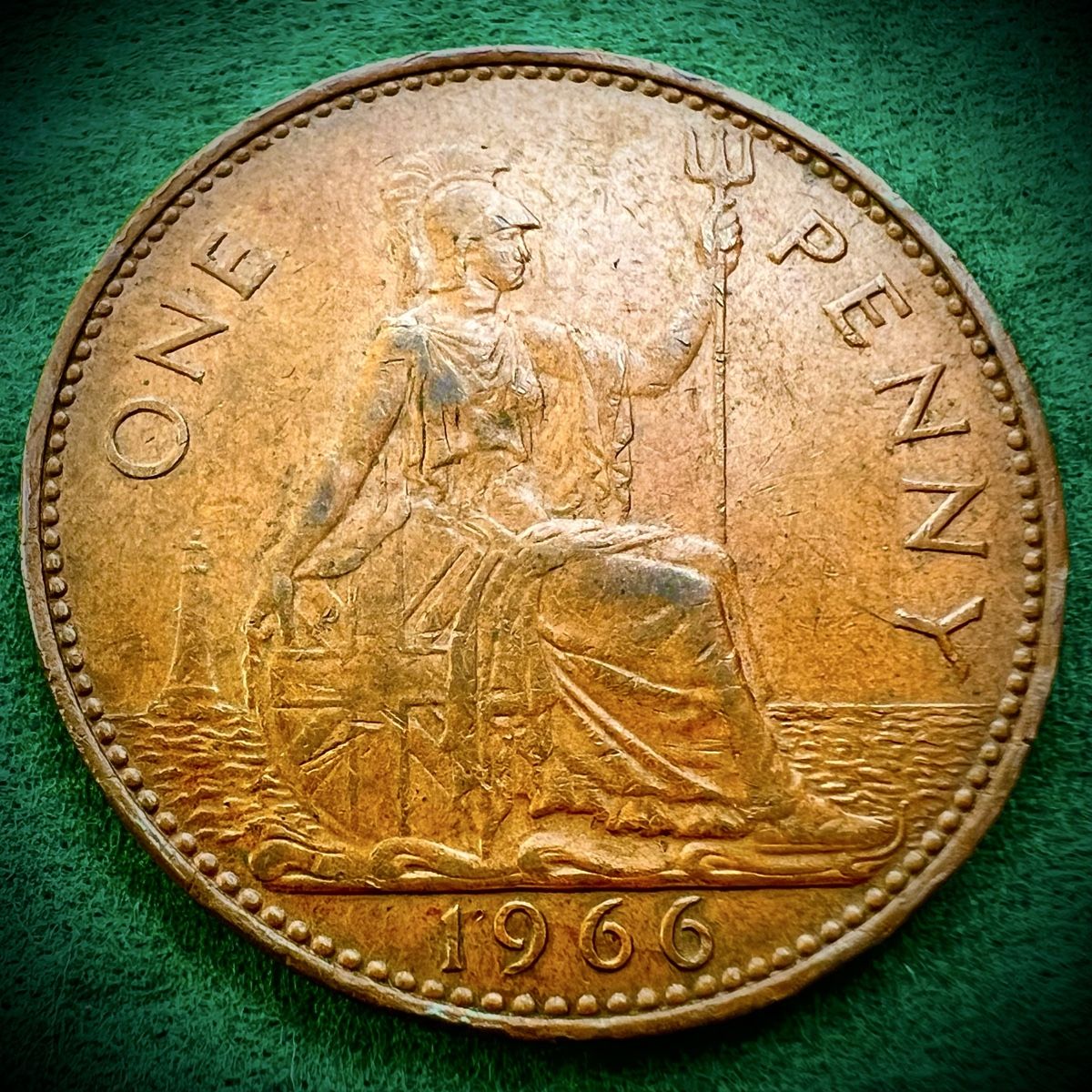 Tutti le monete: Bronze One Penny 1966 – Usato da Gossau SG venduto da NUMOPOL 1