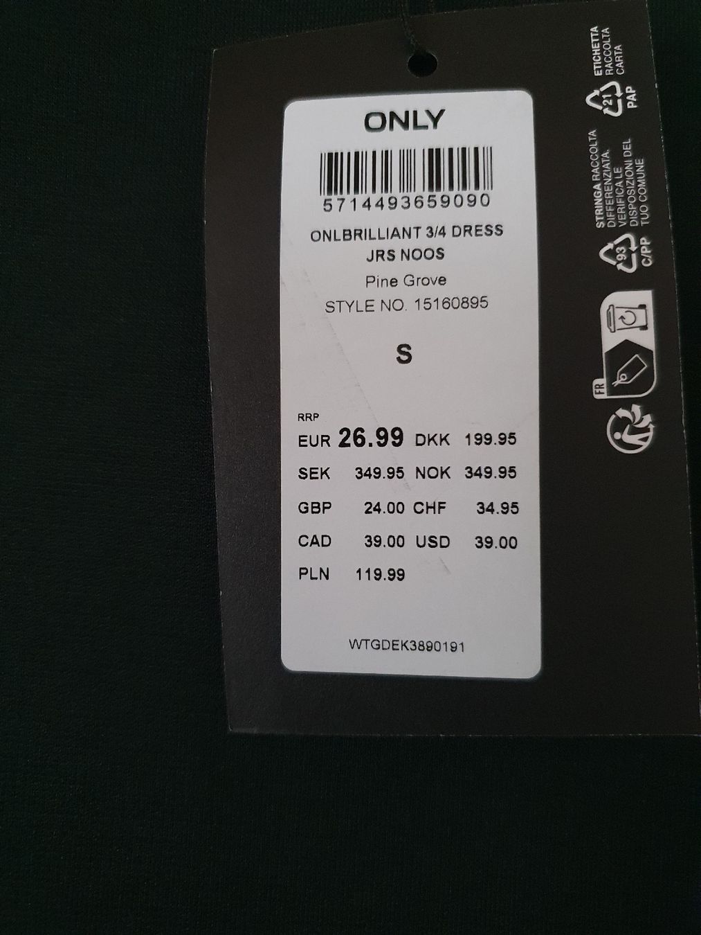 Only Kleider: Damen Kleid NEU – Neu und originalverpackt aus Fischingen von nad_fxf2 3