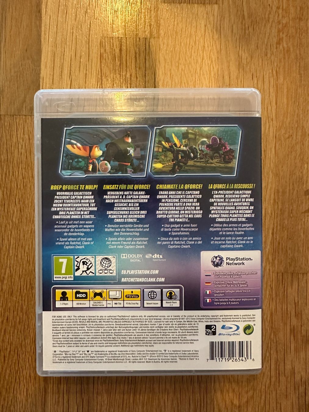 Sony Spiele: PS3 Ratchet & Clank: Q-Force – Gebraucht aus Oberengstringen von sasej 2