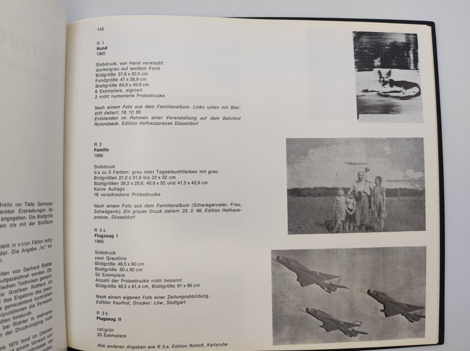 Libri: GERHARD RICHTER - VERZEICHNIS DRUCKGRAPHIK – Usato da Goldach venduto da Gaip 8
