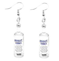 Ohrringe 445 – Flasche Absolut Vodka