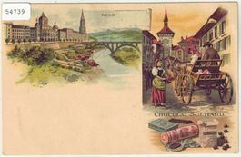 Chocolat Suchard - Bern - Litho
