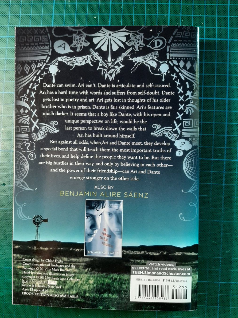 Bücher: Benjamin Alire Saenz: Aristotle and Dante - English – Gebraucht aus Basel von kouki51 1
