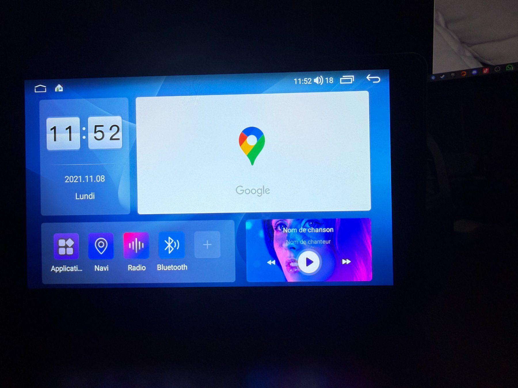 Radio: Autoradio Android 11, navigation GPS, RDS, DSP.4G LTE, WIFI. – Usato da Clarens venduto da jamesBraun 4
