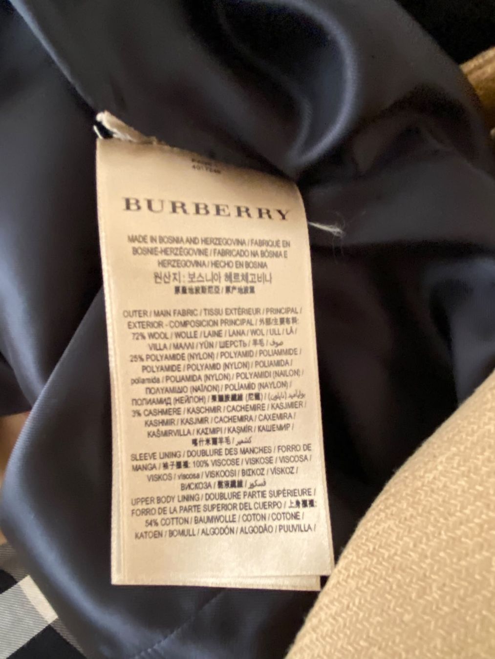 Burberry Cappotti: Burberry Camel Mantel Neu, 44 – Nuovo (secondo la descrizione) da Zollikerberg venduto da Baski88 7
