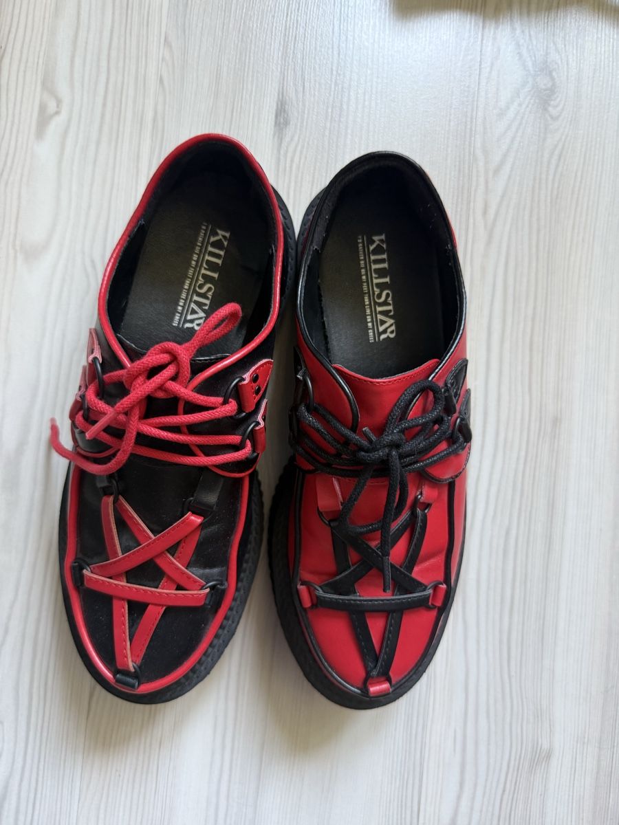 Killstar Scarpe da donna: Killstar Schuhe Gr. 39 / Plateau Creeper Gothic – Nuovo (secondo la descrizione) da Wil SG venduto da Chi_Bo
