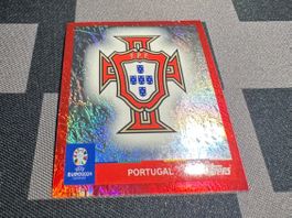 Topps Uefa Euro EM 2024 POR 1 Wappen / Flag