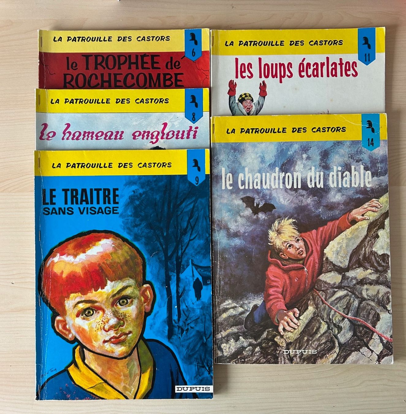 Fumetti: La patrouille des Castors 5 numéros – Usato da Genève venduto da Sagarmatha