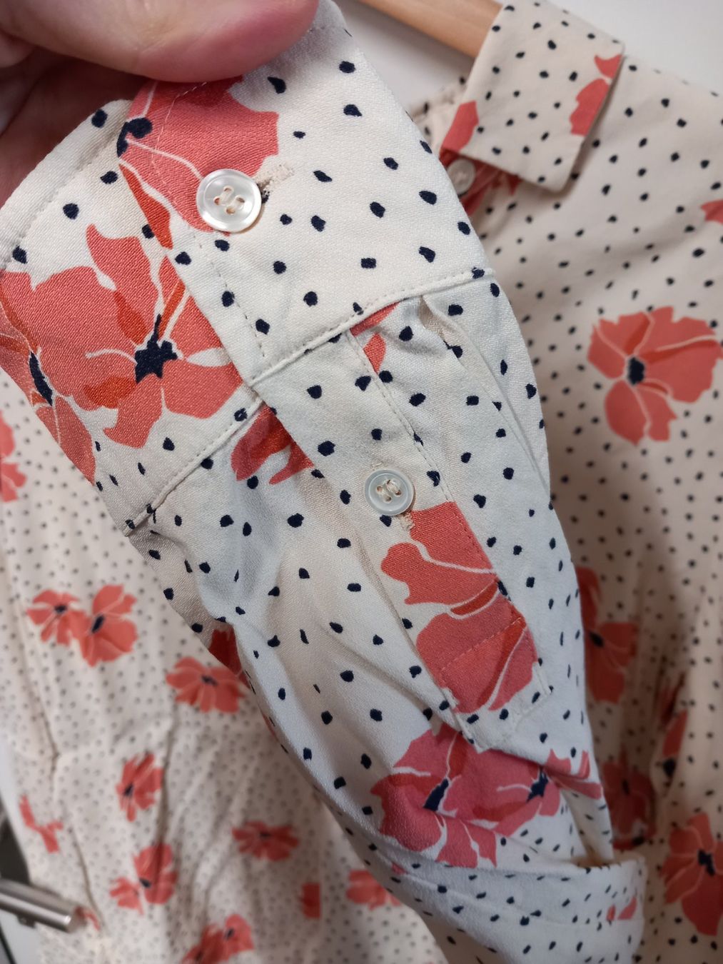 Camicette: Seidensticker Bluse Mohnblumen Gr.36 – Usato da Gwatt (Thun) venduto da umwelt-brocki 4
