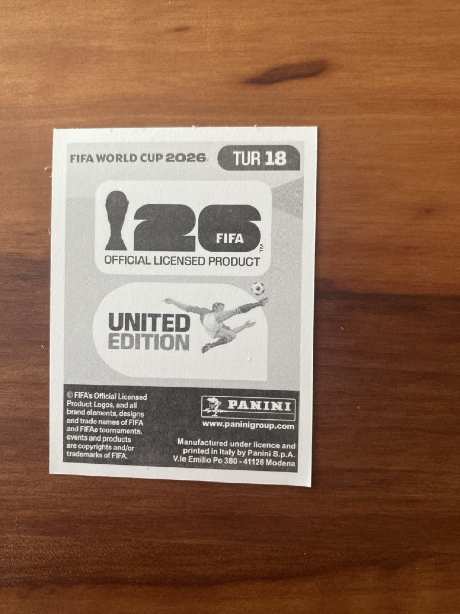 Panini Carte collezionabili: Panini TUR 18 – Nuovo (secondo la descrizione) da Gränichen venduto da lia_1997_ 1