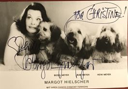 Margot Hielscher 1919-2017 Autogramm signiert Foto 10x15cm
