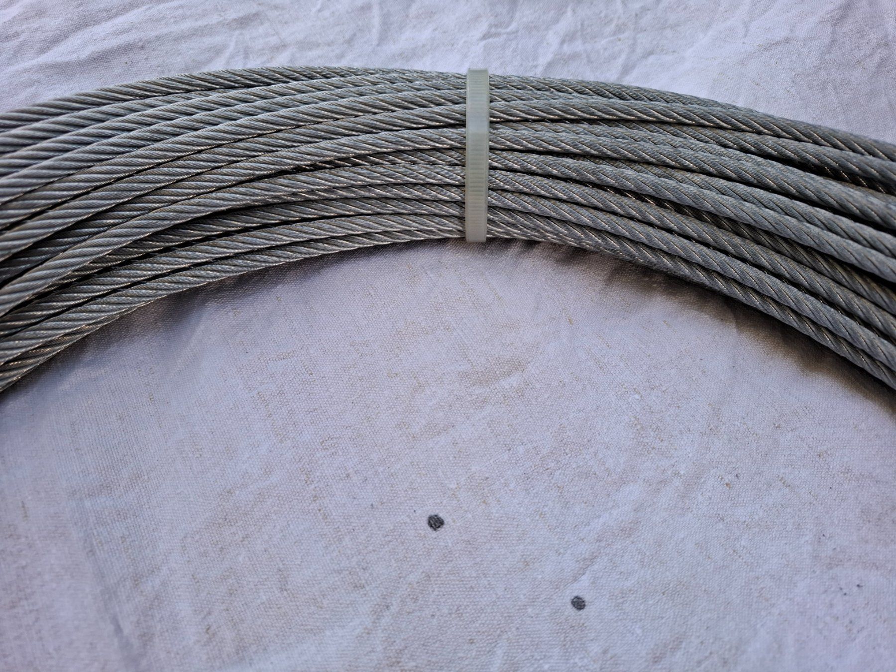 Ferramenta: Stahlseil / Drahtseil / 6 mm ca. 100 Meter – Nuovo (secondo la descrizione) da Seewen SZ venduto da AllroadV8Power 4