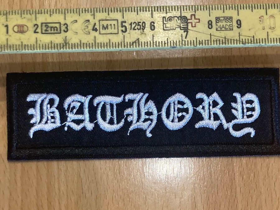 Toppe: Bathory Patch Sticker Aufnäher Metal Rock Band – Nuovo (secondo la descrizione) da Horn venduto da abutre72